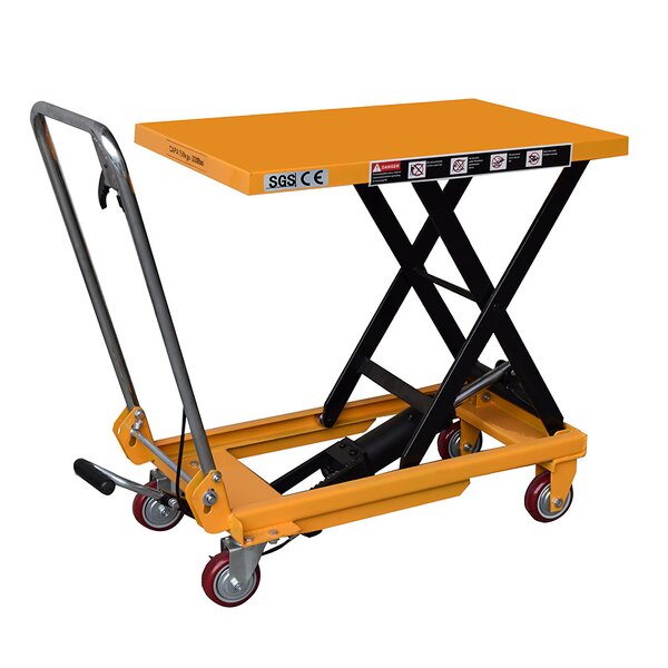 Hydraulic Table Supplier - Scissor Mechanism Movable Manual Lift Table