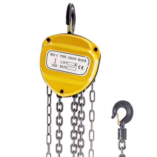 Portable Hoist Supplier - 1-5 Ton Hs-c Hand Chain Block Small Construction Lifts
