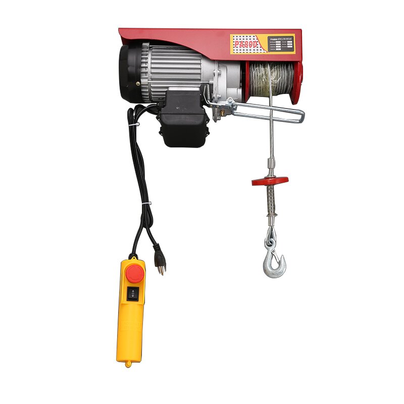 Mini Wire Rope Hoist Manufacturer - 220v 500kg Small 12v 220v Provided Ce Iso9001