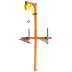 Crane Hand Winch Factory - Air Conditioner Installation Crane Operated Small Crane