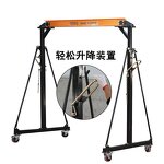 Hand Gantry Crane Supplier - 0.5-2ton Mini Mobile Portable Adjustable Hoist
