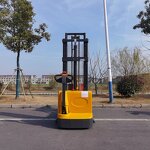 Walkie Electric Stacker Factory - Full Electric Pallet Stacker 1-1.5 Tons Forklift
