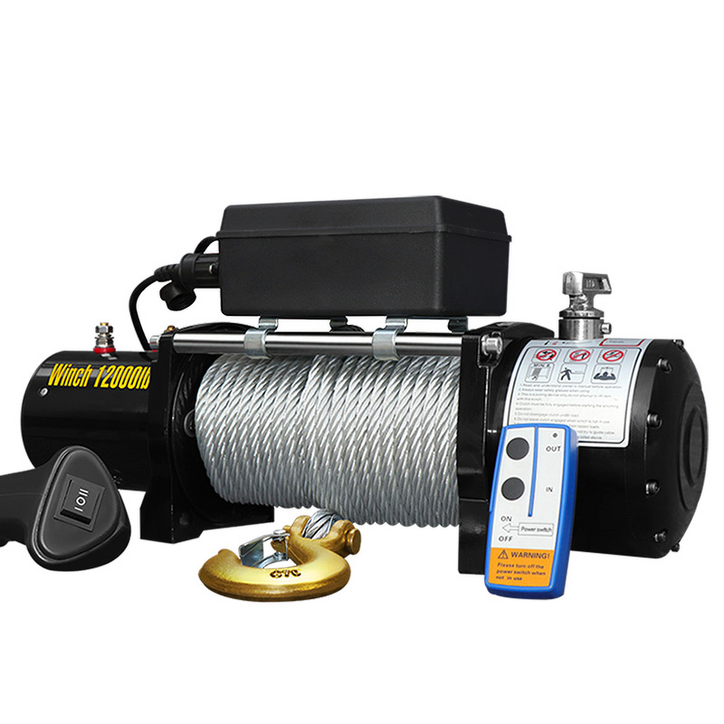 Electric Winches Supplier - 12 Volt Mining Small Wire Rope Manual Hand Offroad