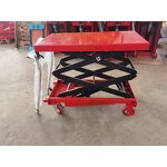 Hydraulic Table Supplier - Scissor Mechanism Movable Manual Lift Table