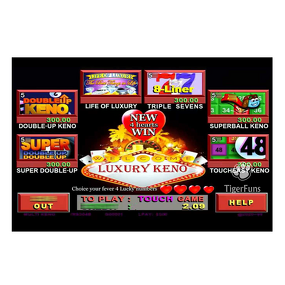 Game Board Supplier - 4 Heart Texas Luxury KENO 6in1