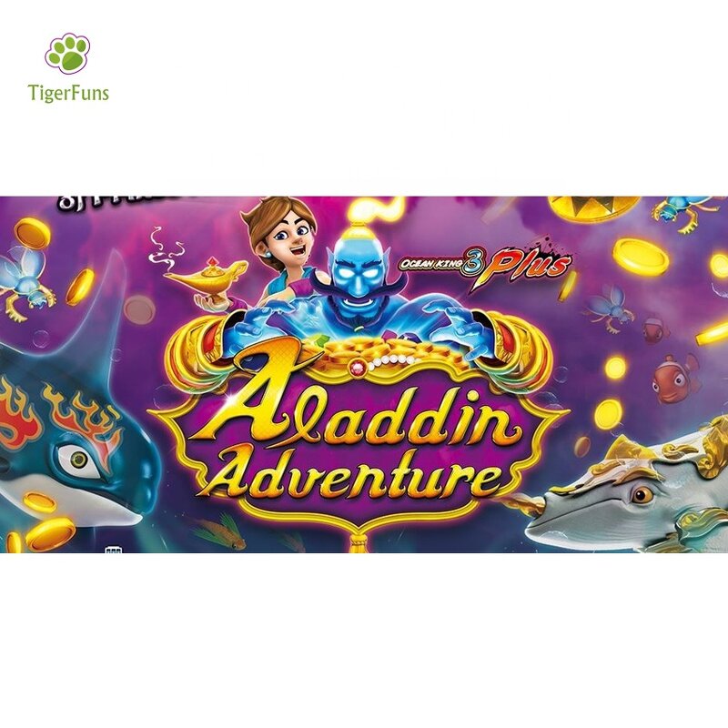 Skill Fishing Game Board Factory - Ala-ddin Adventure Coin Operated