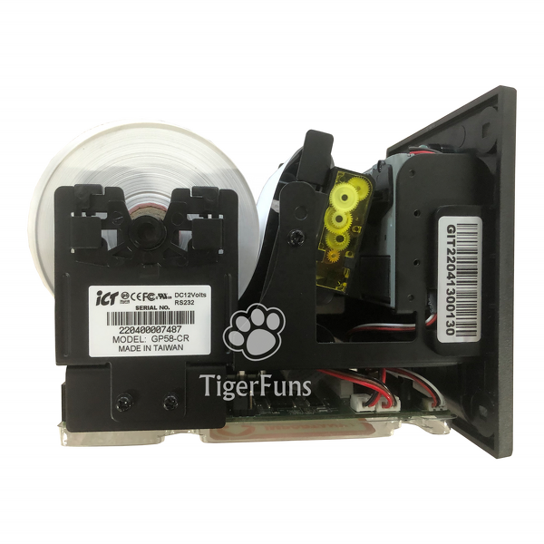 Game Printer Supplier - NEW ICT GP-58CR Serial Port