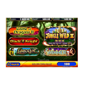 Arcade Game Machine Factory - WMS550 POG Royal DX 5in1