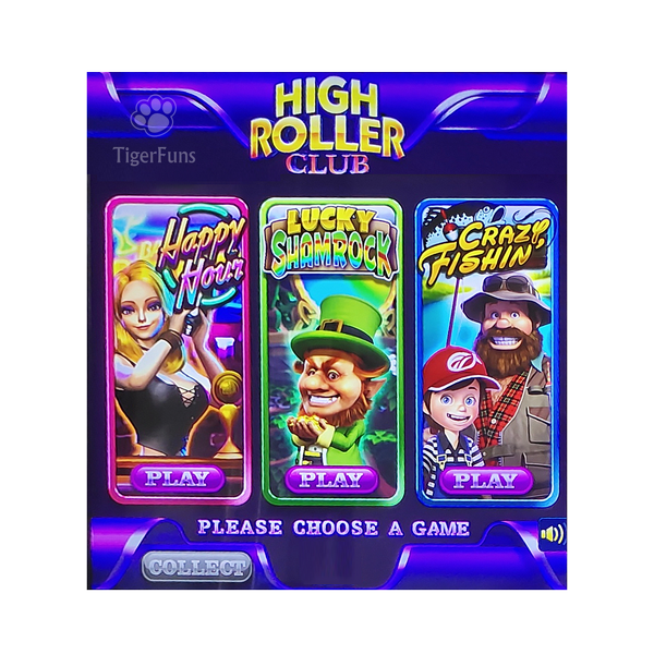Skill Game Board Factory - IGS High Roller Club 3in1