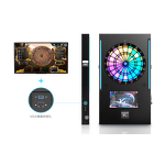 Dart Game Machine Manufacturer - VDarts MiniPlus LED Backlight