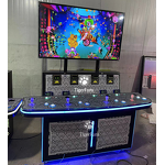 Fishing Game Table Supplier - 4 Player Vertical Screen Metal