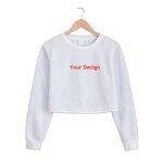 Cropped Hoodies Supplier - Wholesale Custom LOGO Female