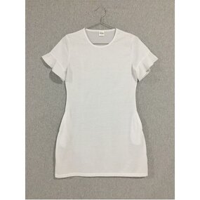 Sublimation Dress Supplier - White with 2 Pockets Ladies