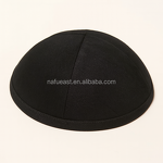 Satin Kippah Supplier - with Blue Edge Sublimation DTF