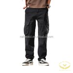 Cargo Pants Factory - Men's with Multi-Pockets Drawstring