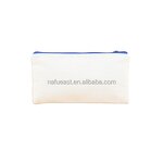 Canvas Zipper Bag Supplier - 21x12cm Blank Sublimation Dustproof