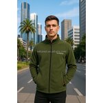 Fleece Jacket Manufacturer - Custom Logo Navy Blue Polyester