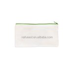 Canvas Zipper Bag Supplier - 21x12cm Blank Sublimation Dustproof