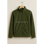 Fleece Jacket Manufacturer - Custom Logo Navy Blue Polyester