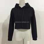 Crop Top Hoodie Supplier - Blank Ready Goods Drop Shipping