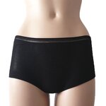 Women's Bathrobe Manufacturer - Black 100% Polyester Supersoft