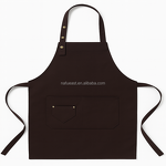 Adjustable Apron Supplier - Beige Triple Snap Restaurant