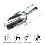 Stainless Steel Shovel Factory - Multi-Function 6OZ Ice