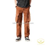 Cargo Pants Factory - Men's with Multi-Pockets Drawstring