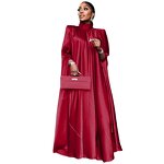 Polyester Abaya Factory - Elegant Bat Sleeves Gradient