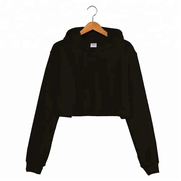 Crop Top Hoodie Factory - Women's Street Gym Spandex