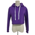 Crop Top Hoodie Factory - Women's Street Gym Spandex