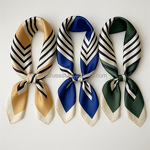 Polyester Shawl Manufacturer - Elegant 110x110cm Silklike