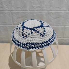 Crochet Kippah Supplier - Handmade Custom for Adults