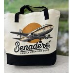 Canvas Tote Bag Factory - Sublimation with Black Bottom