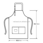 Adjustable Apron Supplier - Black Triple Snap Restaurant