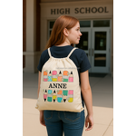 Paper Bag Factory - Custom Design White with Kraft Handle