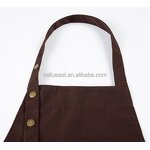 Adjustable Apron Supplier - Black Triple Snap Restaurant