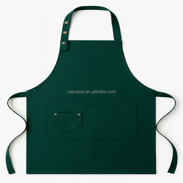 Adjustable Apron Supplier - Black Triple Snap Restaurant
