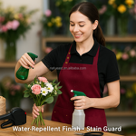 Adjustable Apron Manufacturer - Orange Triple Snap Restaurant
