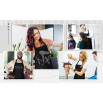 Protective Aprons Manufacturer - Polyester with Rhinestones Nail Technician