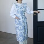 Digital Printed Apron Manufacturer - New Cotton Women's Garden Florist Waterproof