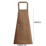 Polyester Neck Apron Factory - Adjustable Kitchen Home Cooking BBQ Restaurant
