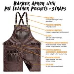 Pocket Waterproof Apron Factory - High-Quality Durable Custom Logo for Hair