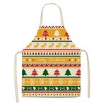 Christmas Apron Manufacturer - Cheap Bulk Christmas Cooking Couple Kids Santa