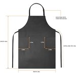 Waterproof PU Apron Factory - Heavy Duty for Men Chef Kitchen Butcher Dishwasher
