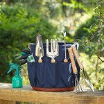 Garden Tool Set Manufacturer - Hot Sell Weeding Stainless Steel Set Bucket Bag