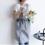 Cotton Linen Apron Supplier - Breathable Restaurant Hair Salon Chef Coffee