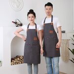 Oil-Resistant Kitchen Apron Factory - Simple High-Grade Waistcoat New Home Use
