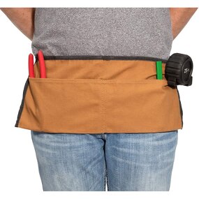 Waist Apron Factory - Unisex Custom Logo Bistro Waiter Waitress Half Apron