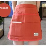 Garden Tool Belt Supplier - 9 Pockets Short Waist Apron Waiter Canvas Half